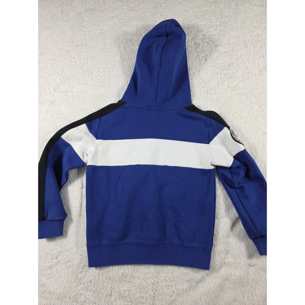Polo Ralph Lauren Hooded Sweatshirt Youth Kids‎ 7 Pullover Racing Tech Fleece